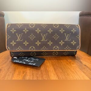 💯 Authentic Louis Vuitton Pochette Twin GM, Crossbody, Clutch, Purse